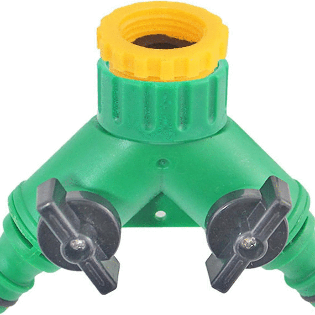 2-Way Hose Connector with Valves: Take Control of Your Garden Watering